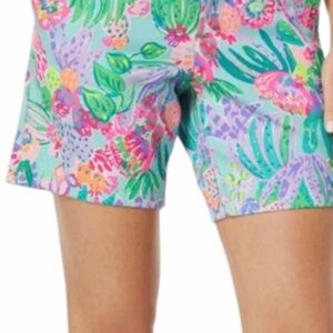 Lilly Pulitzer Jayne Knit Short in Me And My Zesty Print Size 8
